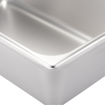 SignatureWares | Full Size Food Pan, 6" Deep, 24 Gauge Stainless Steel