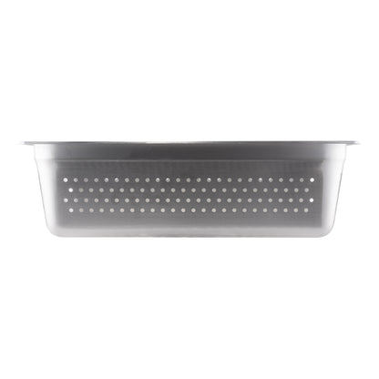 SignatureWares | Perforated Full Size Food Pan, 6" Deep, 24 Gauge Stainless Steel