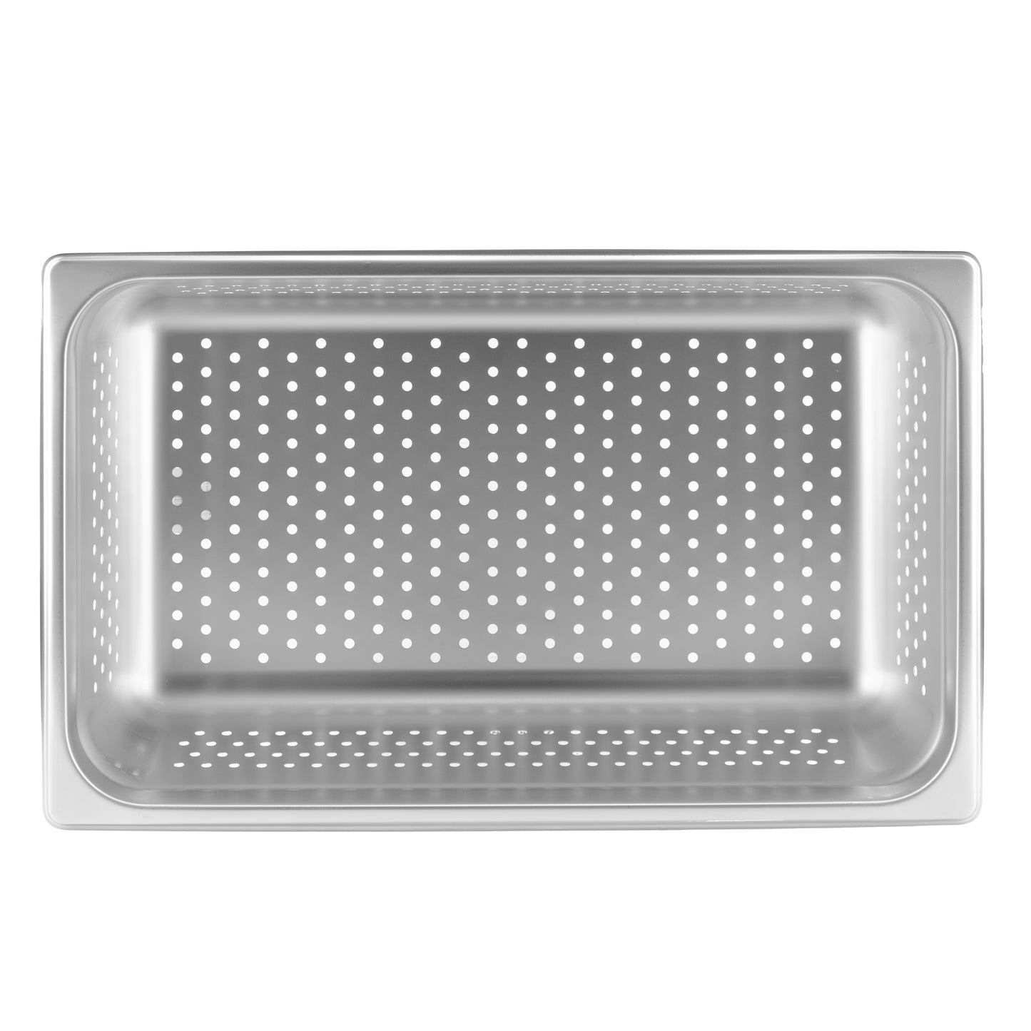 SignatureWares | Perforated Full Size Food Pan, 6" Deep, 24 Gauge Stainless Steel