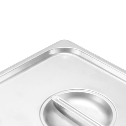 SignatureWares | Slotted Food Pan Cover, Half Size, Stainless Steel