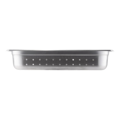 SignatureWares | Perforated Half Size Food Pan, 2 1/2" Deep, 24 Gauge Stainless Steel