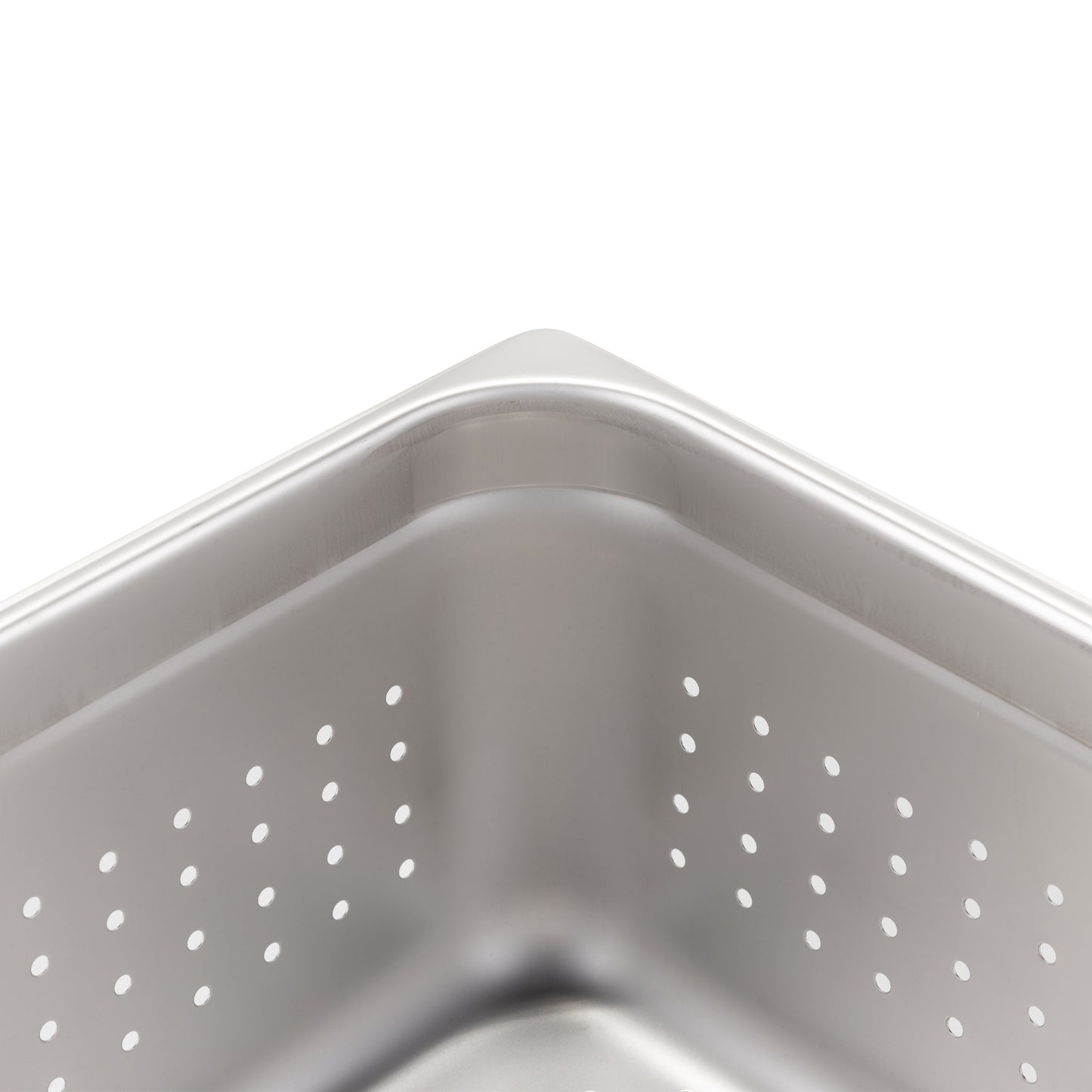 SignatureWares | Perforated Half Size Food Pan, 6" Deep, 24 Gauge Stainless Steel