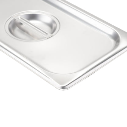 SignatureWares | Solid Food Pan Cover, 1/3 Size, Stainless Steel