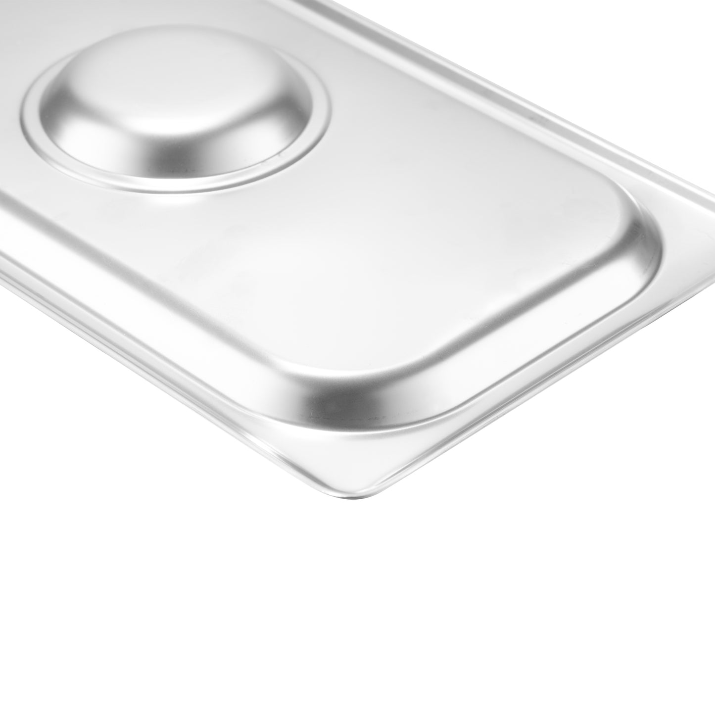 SignatureWares | Solid Food Pan Cover, 1/3 Size, Stainless Steel