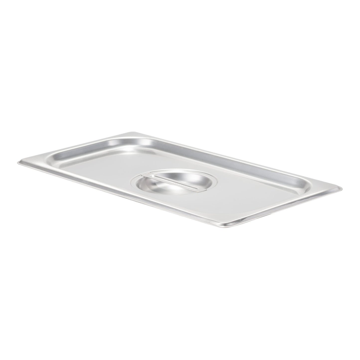 Browne | Solid Food Pan Cover, 1/3 Size, Stainless Steel