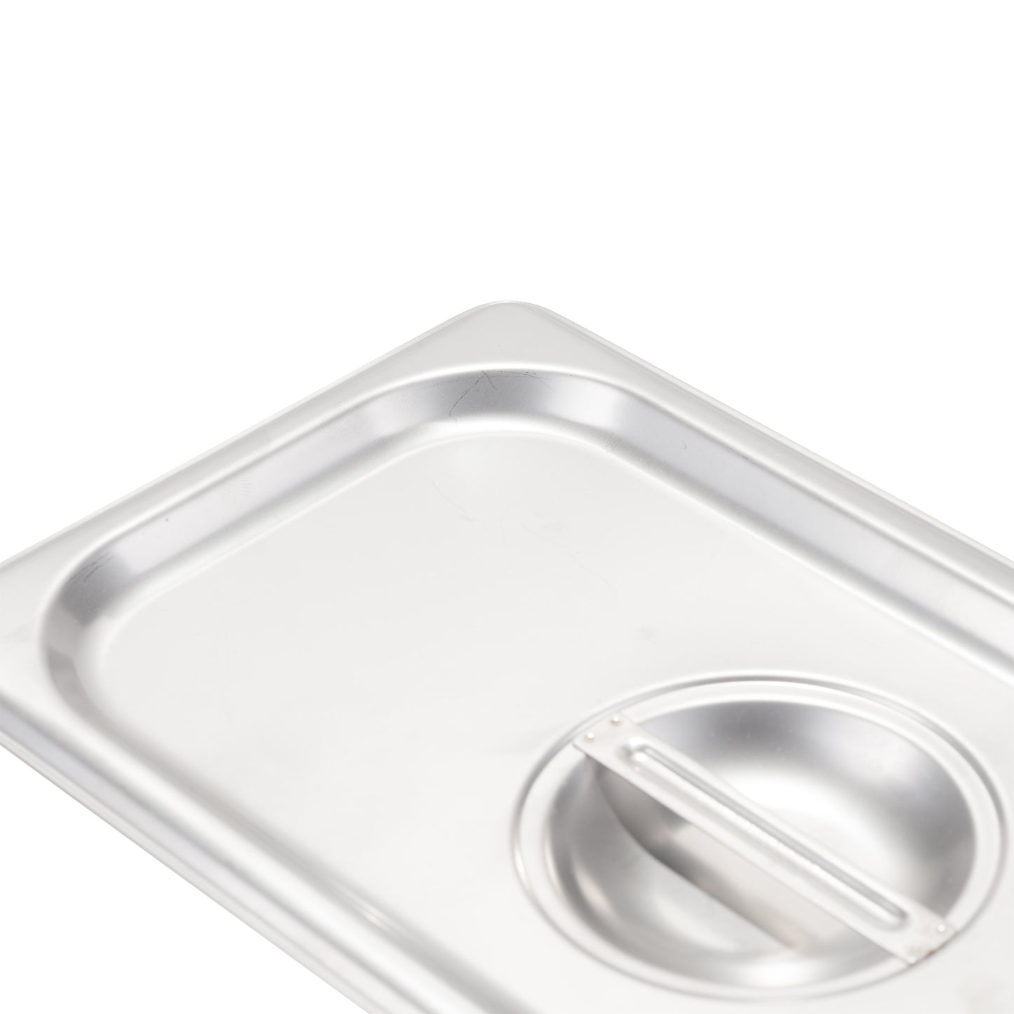 SignatureWares | Slotted Food Pan Cover, 1/3 Size, Stainless Steel