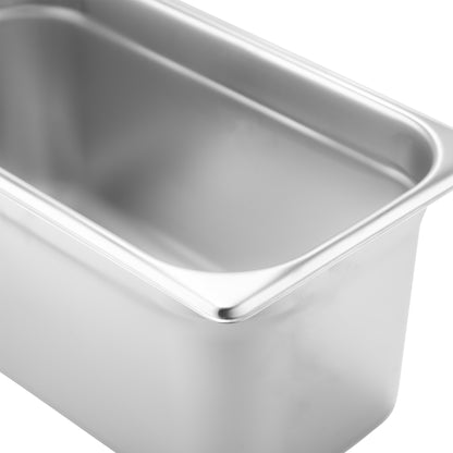 SignatureWares | 1/3 Size Food Pan, 6" Deep, 24 Gauge Stainless Steel