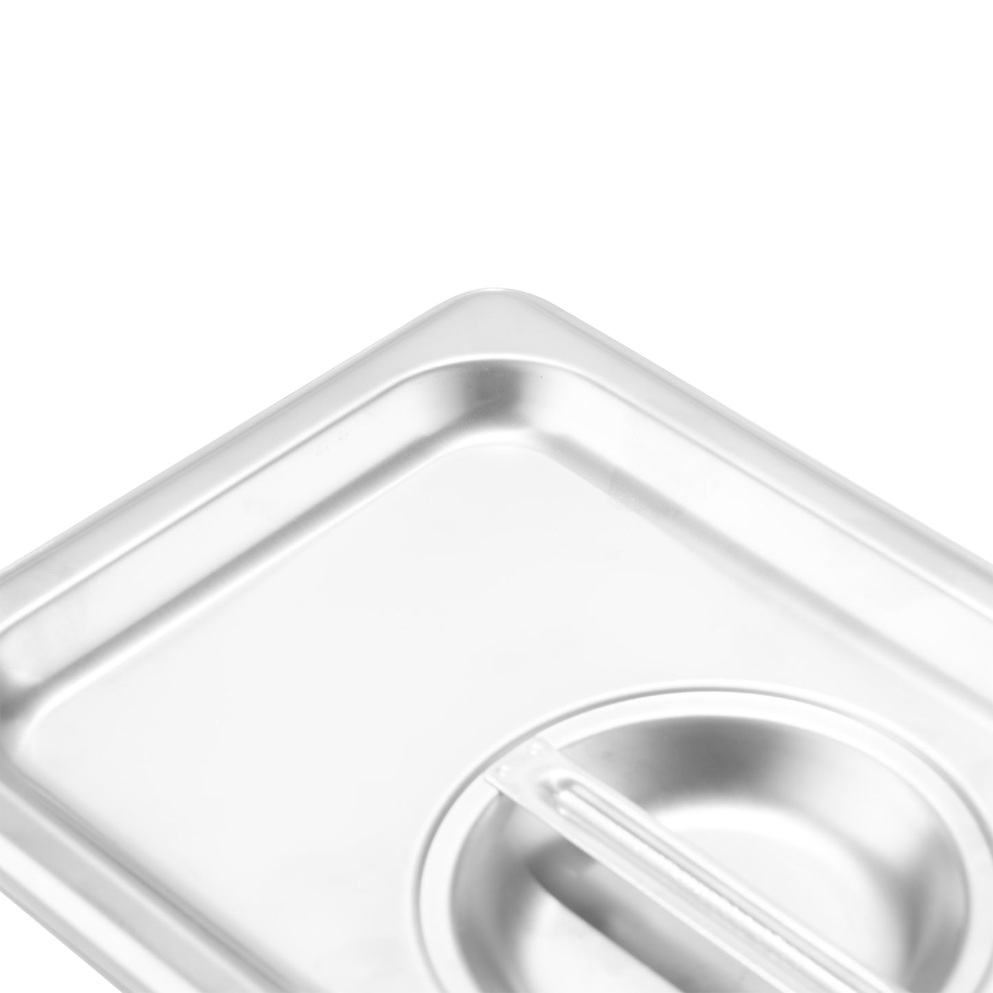 SignatureWares | Solid Food Pan Cover, 1/4 Size, Stainless Steel