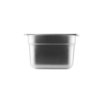 SignatureWares | 1/4 Size Food Pan, 4" Deep, 24 Gauge Stainless Steel