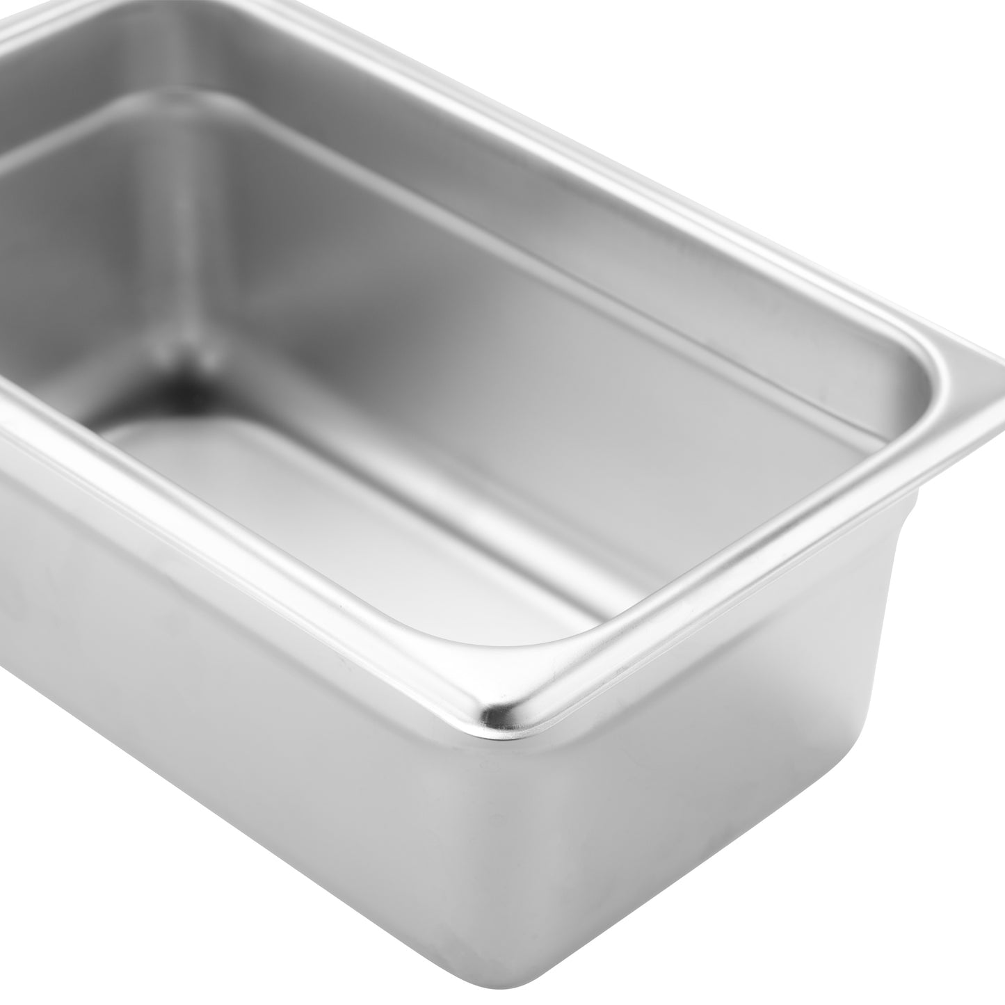 SignatureWares | 1/4 Size Food Pan, 4" Deep, 24 Gauge Stainless Steel