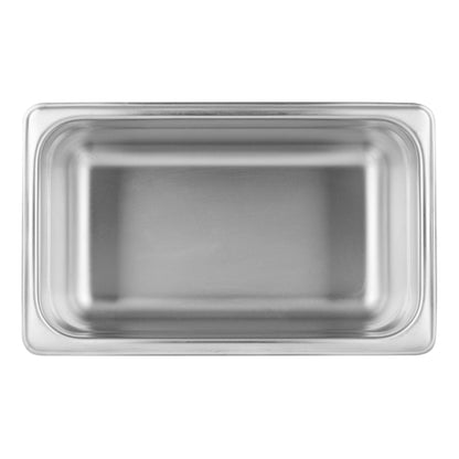 SignatureWares | 1/4 Size Food Pan, 4" Deep, 24 Gauge Stainless Steel