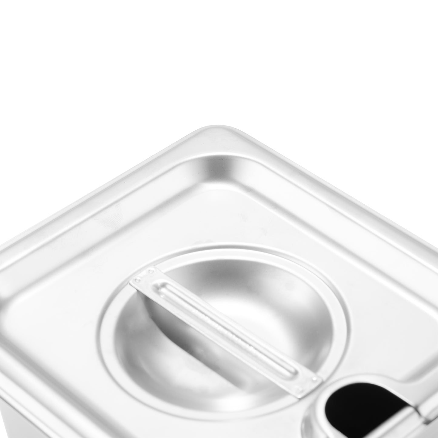 SignatureWares | Slotted Food Pan Cover, 1/6 Size, Stainless Steel