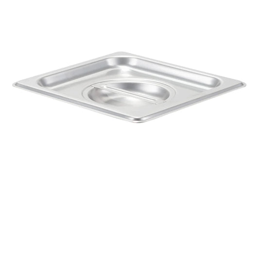 Browne | Solid Food Pan Cover, 1/6 Size, Stainless Steel