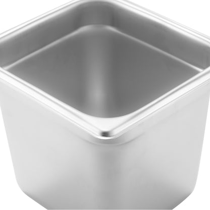 SignatureWares | 1/6 Size Food Pan, 6" Deep, 24 Gauge Stainless Steel