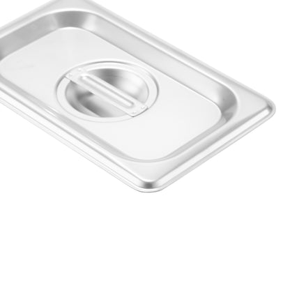 SignatureWares | Solid Food Pan Cover, 1/9 Size, Stainless Steel