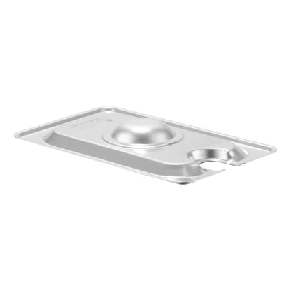 SignatureWares | Slotted Food Pan Cover, 1/9 Size, Stainless Steel