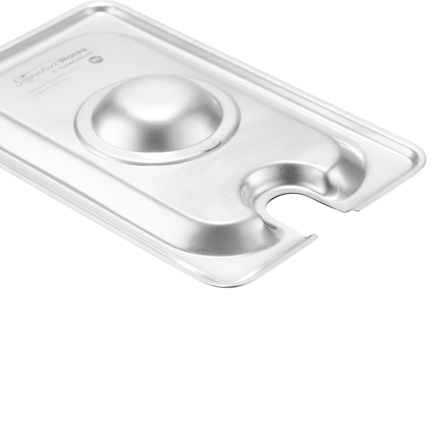 SignatureWares | Slotted Food Pan Cover, 1/9 Size, Stainless Steel