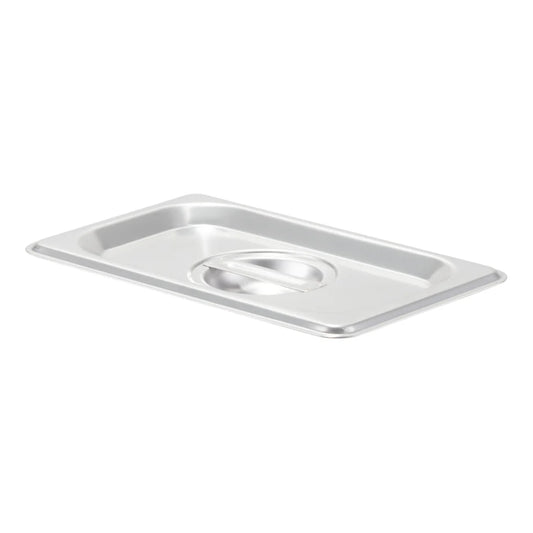 Browne | Solid Food Pan Cover, 1/9 Size, Stainless Steel