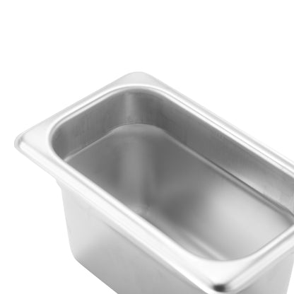 SignatureWares | 1/9 Size Food Pan, 4" Deep, 24 Gauge Stainless Steel