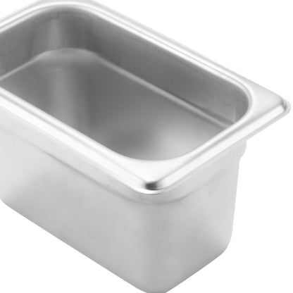 SignatureWares | 1/9 Size Food Pan, 4" Deep, 24 Gauge Stainless Steel