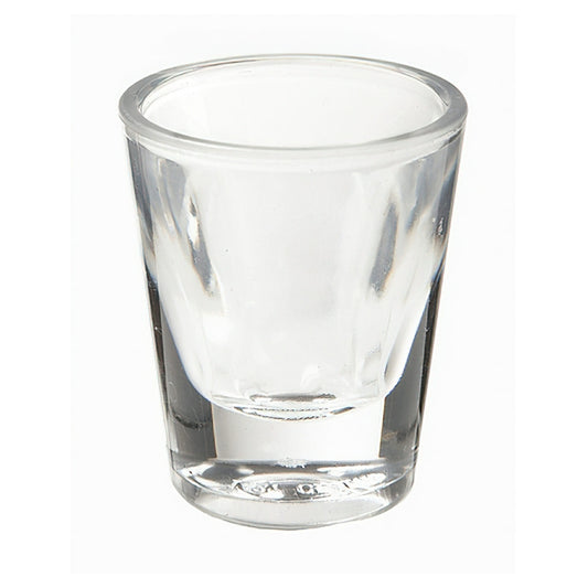 G.E.T. Roc 'n Roll Plastic Shot Glass, 1 oz, Clear (24-pack) - SW-1427-1-CL