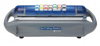 San Jamar | Saf-T-Wrap Station with Slide Cutter, Dispenses 12-18" Rolls