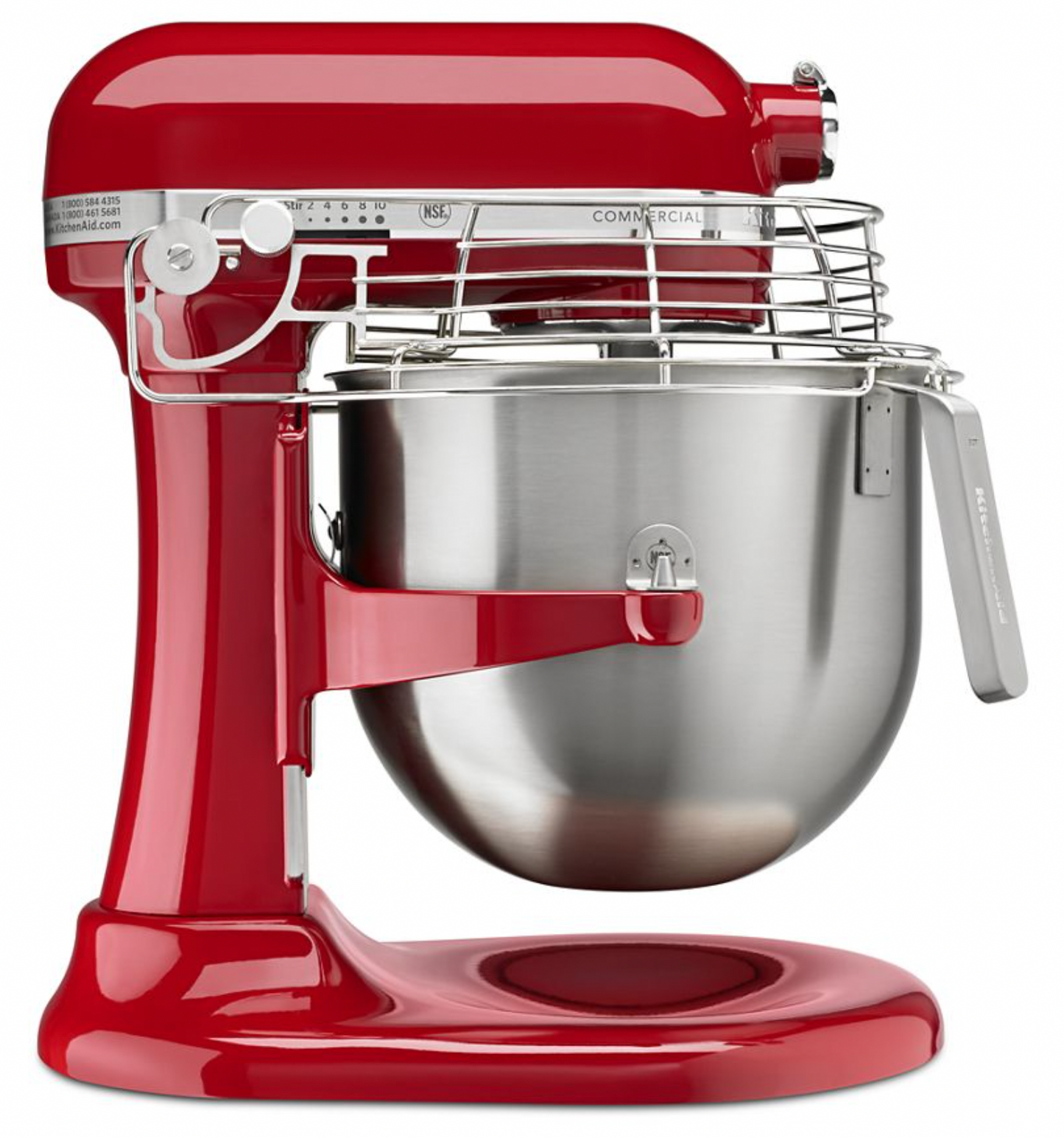 Kitchenaid | Commercial Series 8 Quart Bowl Lift Stand Mixer, Red