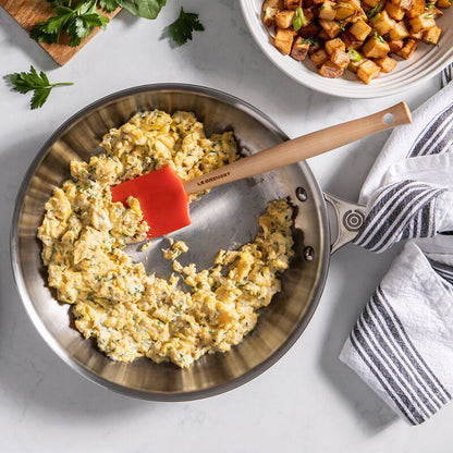 Le Creuset Stainless Steel Fry Pan, 30 cm - view 4