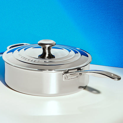Le Creuset Stainless Steel Sauté Pan, 4.3 L - view 5