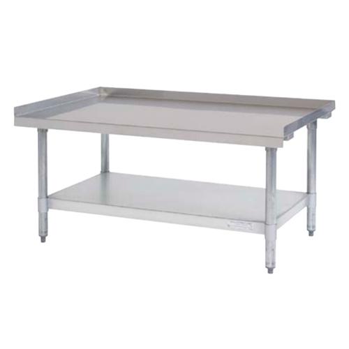 Tarrison | Equipment Stand with Bottom Shelf, 3 Sided Riser, Adjustable Bullet Feet, 30" x 36"