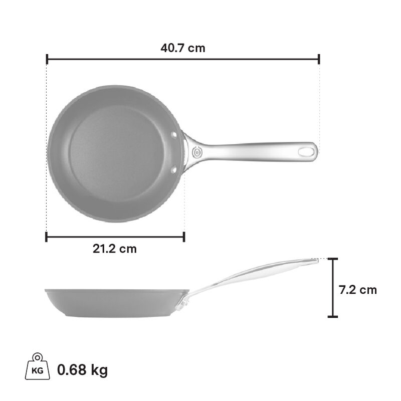 Le Creuset Toughened Nonstick Pro Fry Pan, 20 cm - view 2