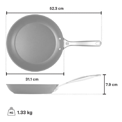 Le Creuset Toughened Nonstick Pro Fry Pan, 30 cm - view 2