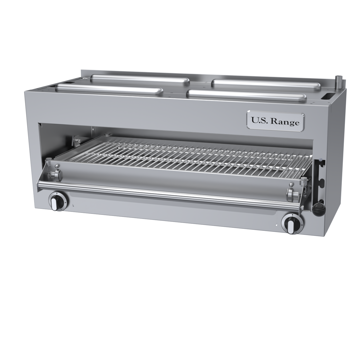 U.S. Range U-Series Infra-Red Salamander Broiler, 36", Propane - UIR36C(LP)