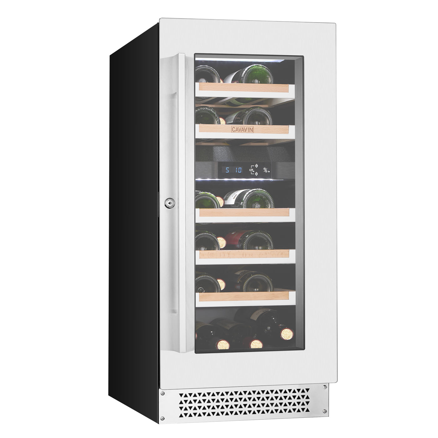Cavavin Vinoa 24-Bottle Wine Cellar - temperature control panel
