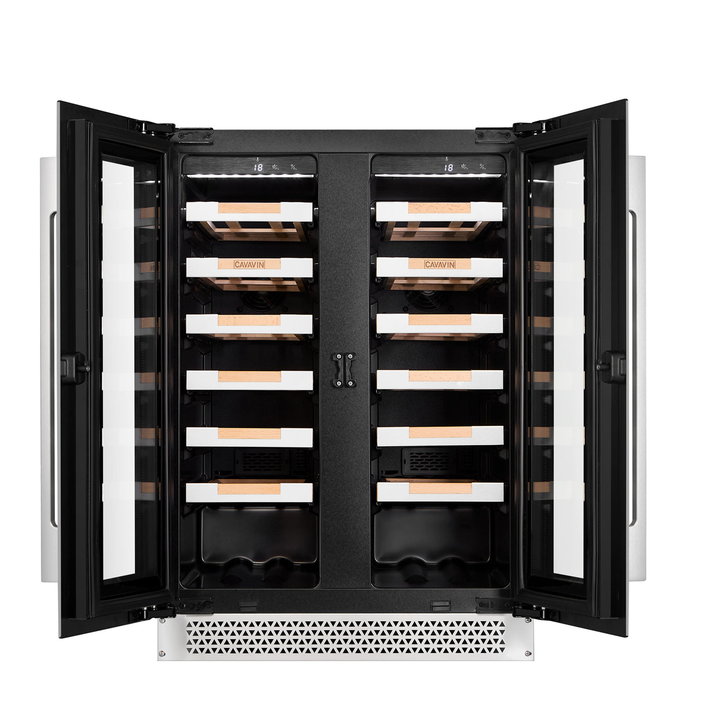 Cavavin Vinoa Bottle & Beverage Cooler, Dual-Zone