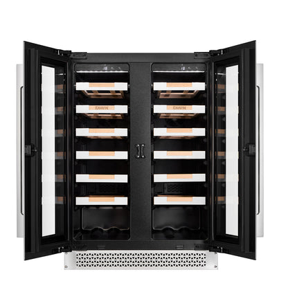Cavavin Vinoa Bottle & Beverage Cooler, Dual-Zone