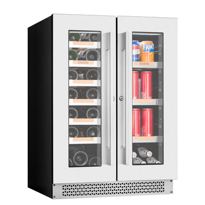 Cavavin Vinoa Bottle & Beverage Cooler - beverage section