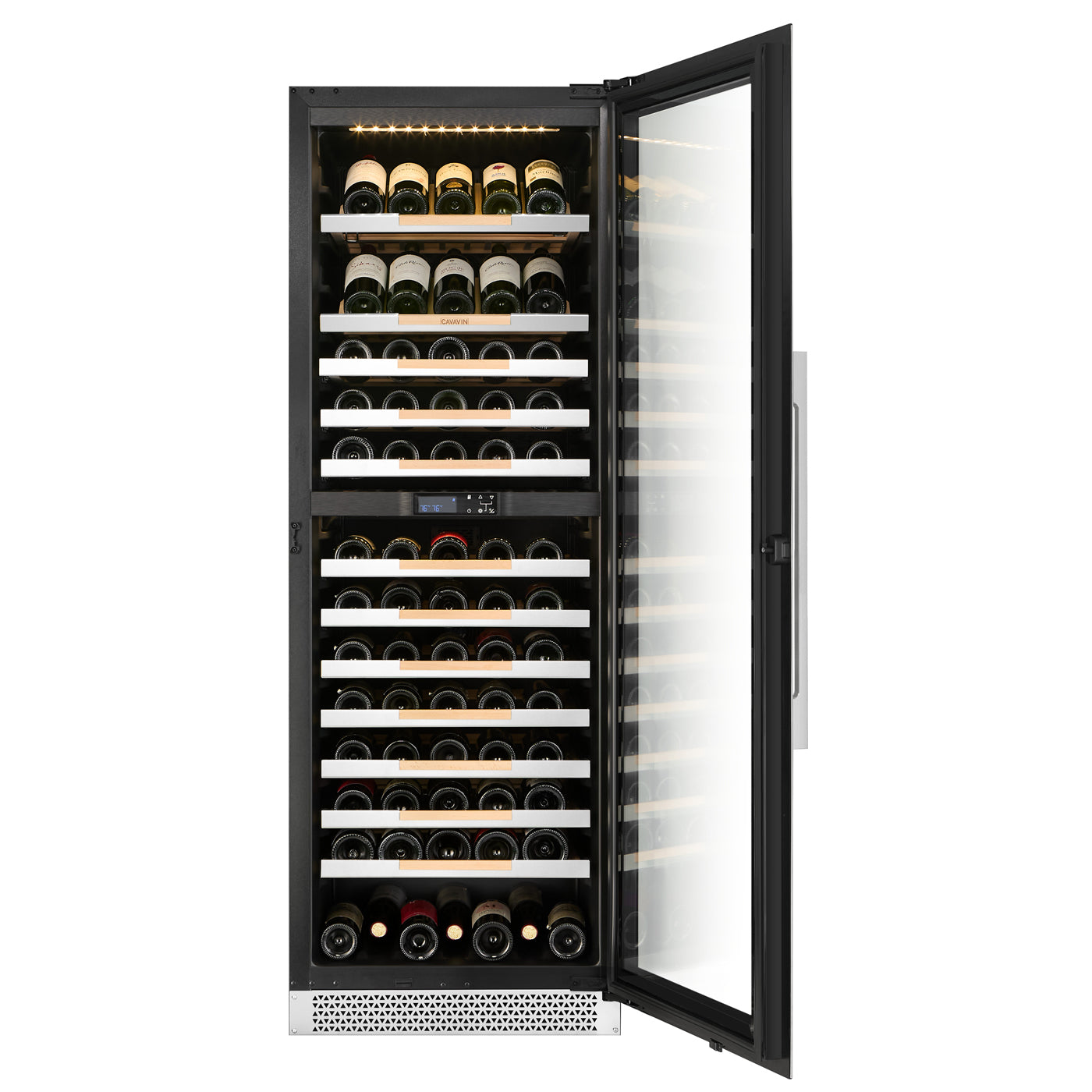 Cavavin Vinoa 133-Bottle Wine Cellar - interior