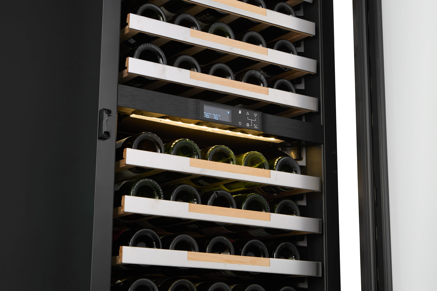 Cavavin Vinoa 133-Bottle Wine Cellar - lifestyle