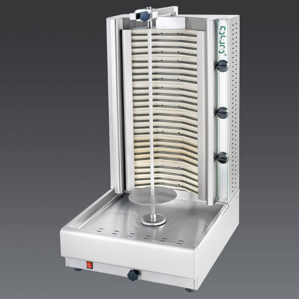 Visvardis DE3A Electric Gyro & Shawarma Vertical Broiler, 6-Burner, 208V
