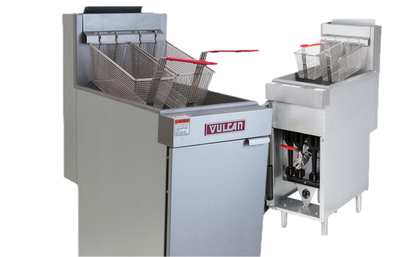 Vulcan LG300 Floor Deep Fryer, 40 lbs, Natural Gas - LG300(NG)