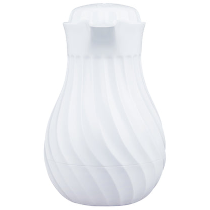 Vollrath SwirlServe Tilt & Pour Beverage Server, 42 oz, White, FINAL SALE - 52130