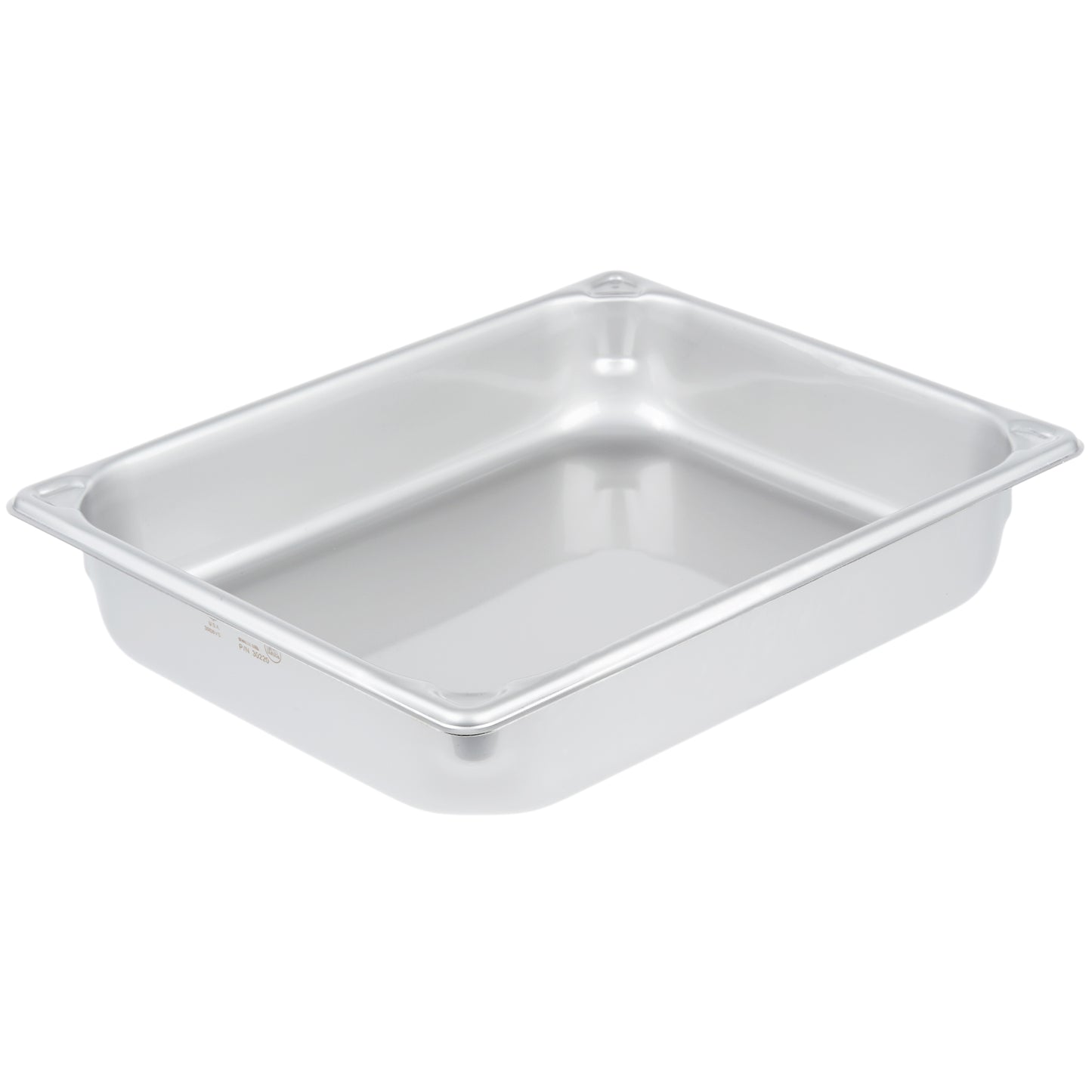 Vollrath Super Pan Half Size Heavy-Duty Food Pan, 2.5" Deep, 20 Gauge Stainless Steel - 30220