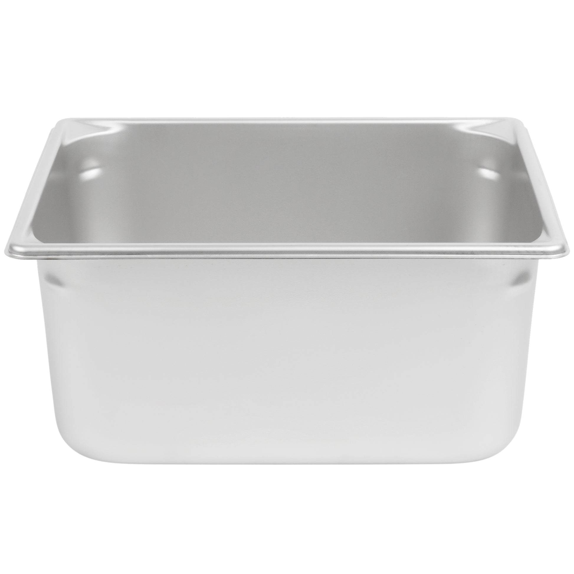 Vollrath Super Pan V Half Size Food Pan, 6" Deep, 22 Gauge Stainless Steel - 30262