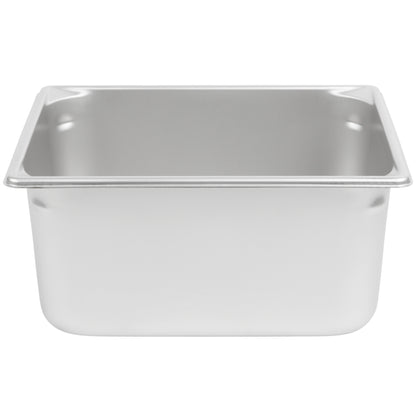 Vollrath Super Pan V Half Size Food Pan, 6" Deep, 22 Gauge Stainless Steel - 30262