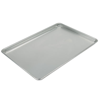 Vollrath Wear-Ever Heavy-Duty Bun Pan, Wire Rimmed, 2/3 Size, 18 Gauge Aluminum - 5223