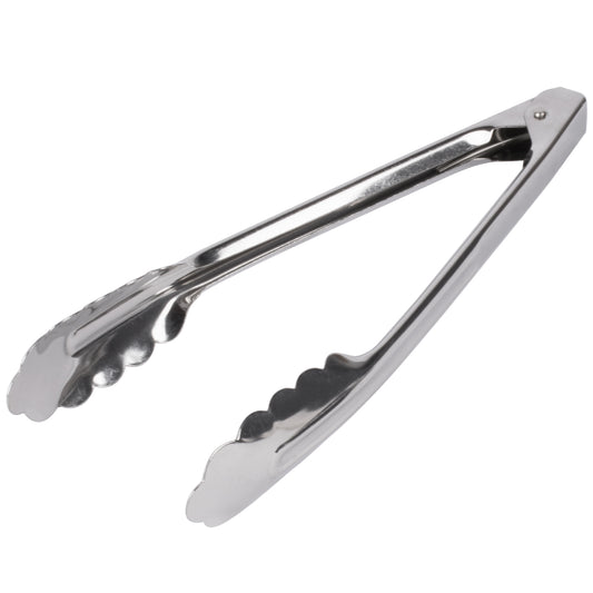 Vollrath Economy Utility Tongs, 9.5", Stainless Steel - 47110
