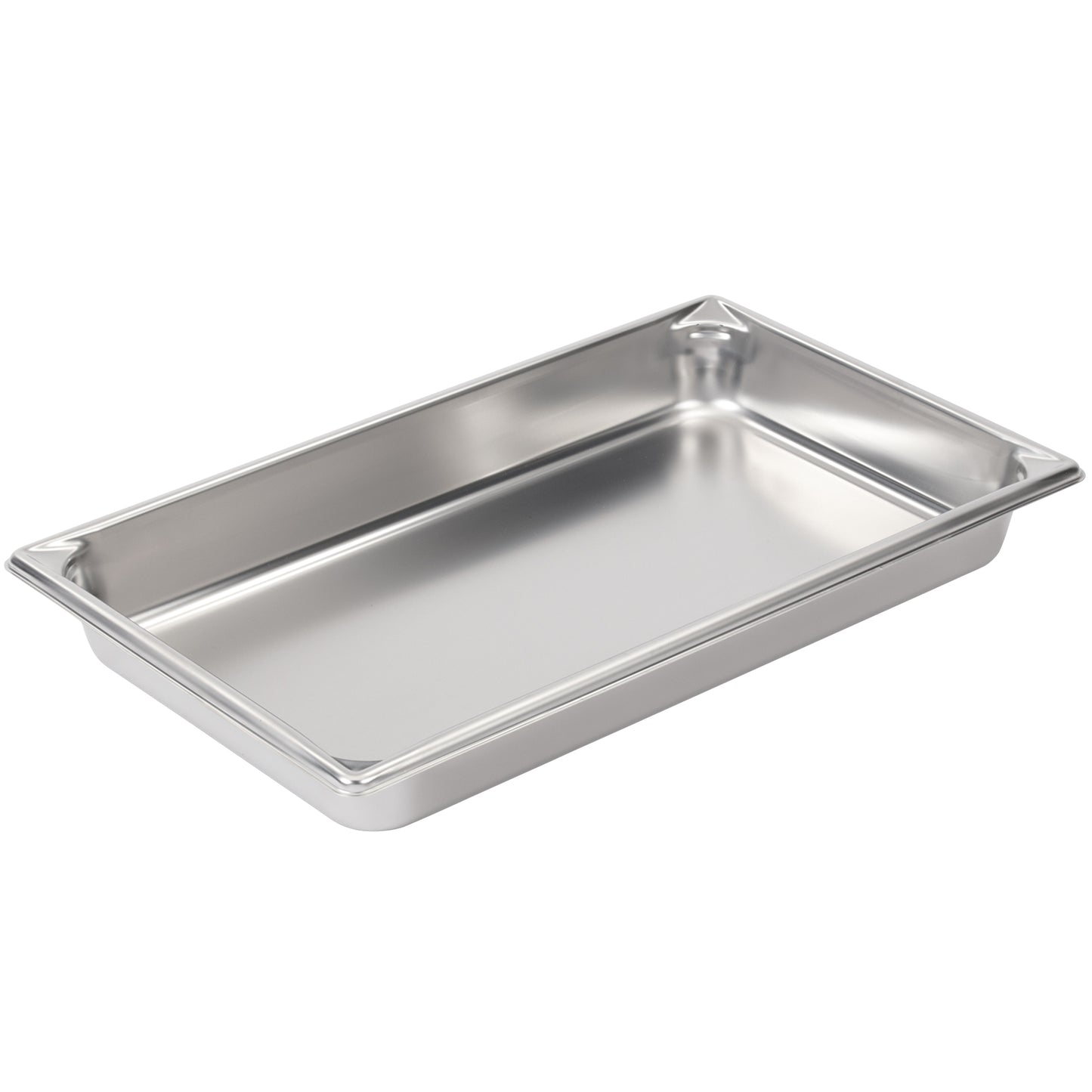 Vollrath Super Pan V Full Size Food Pan, 2.5" Deep, 22 Gauge Stainless Steel - 30022