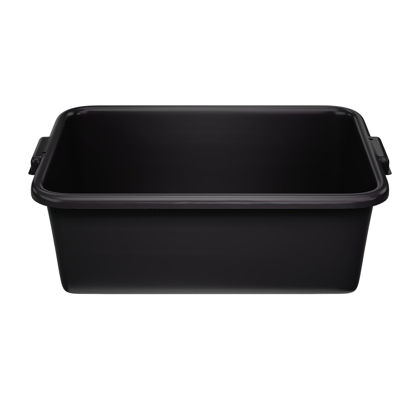 Vollrath Traex Bus/Utility Bin, 21.75" x 15.6" x 7", Black - 1527-06