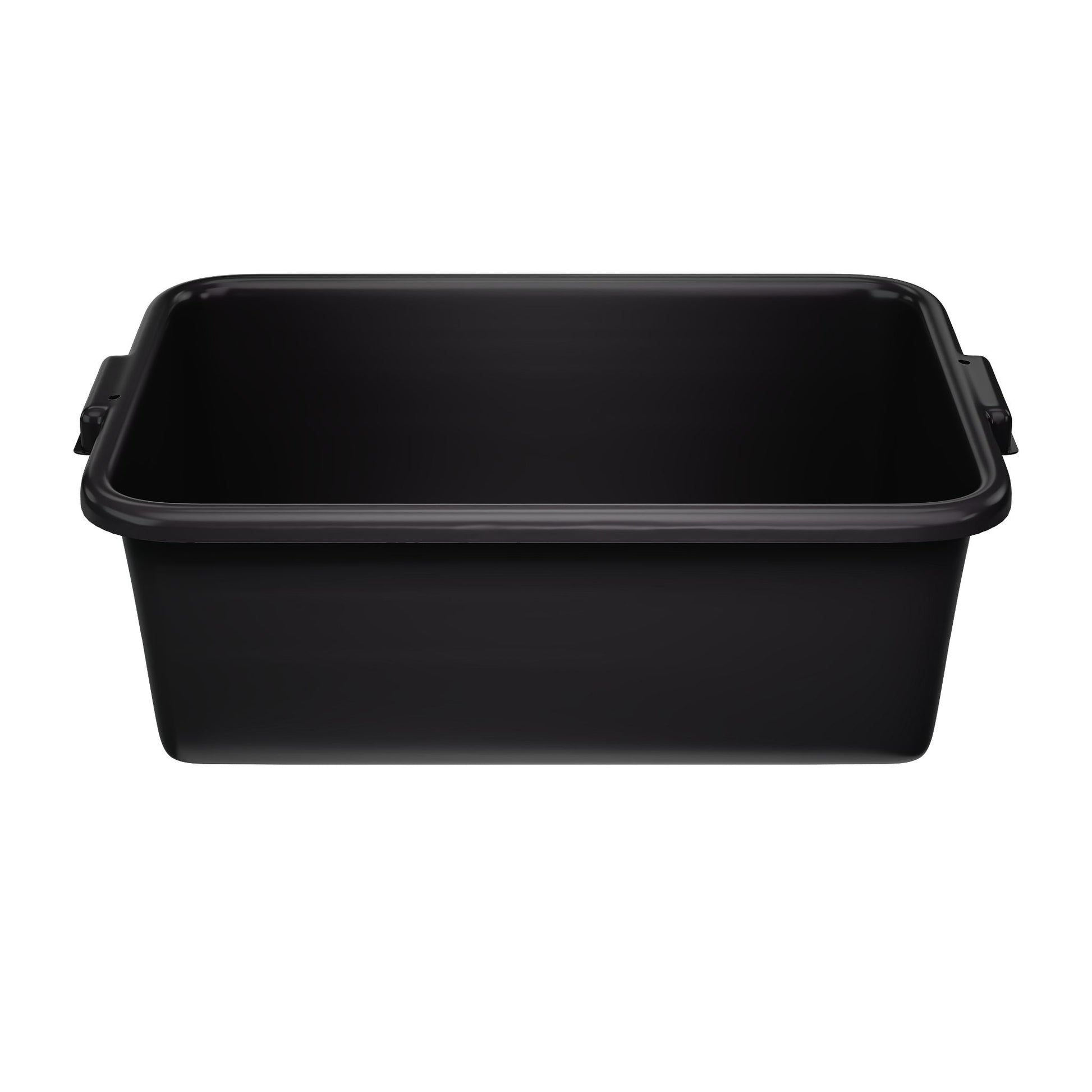 Vollrath Traex Bus/Utility Bin, 21.75" x 15.6" x 7", Black - 1527-06